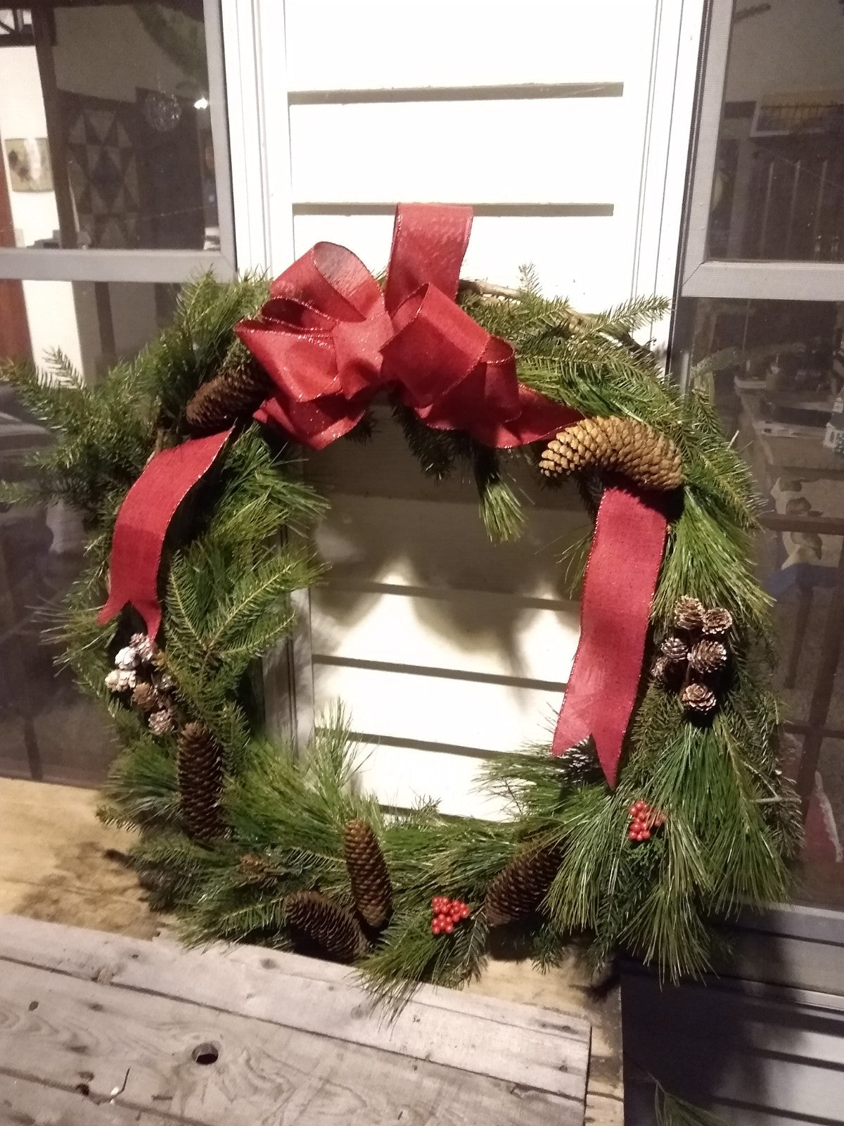 Christmas Wreath Making: ($55 Total)