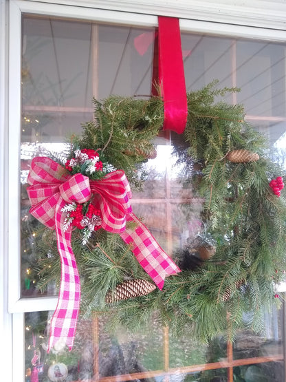 Christmas Wreath Making: ($65 Total)